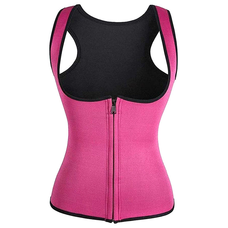 CURVE ESSENCE™Zipper-Style Ladies Body Tummy Court Corset, Yoga Wear, Fitness Vest, Shapewear