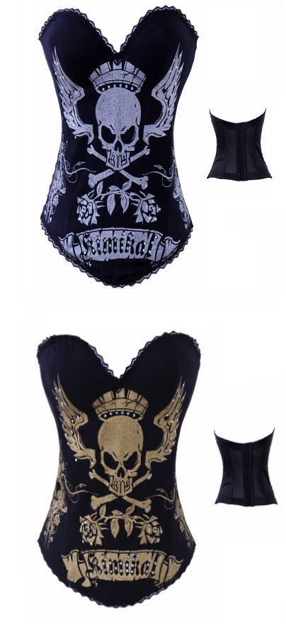 CURVE ESSENCE™Golden Skull Corset, Palace High-End Corset