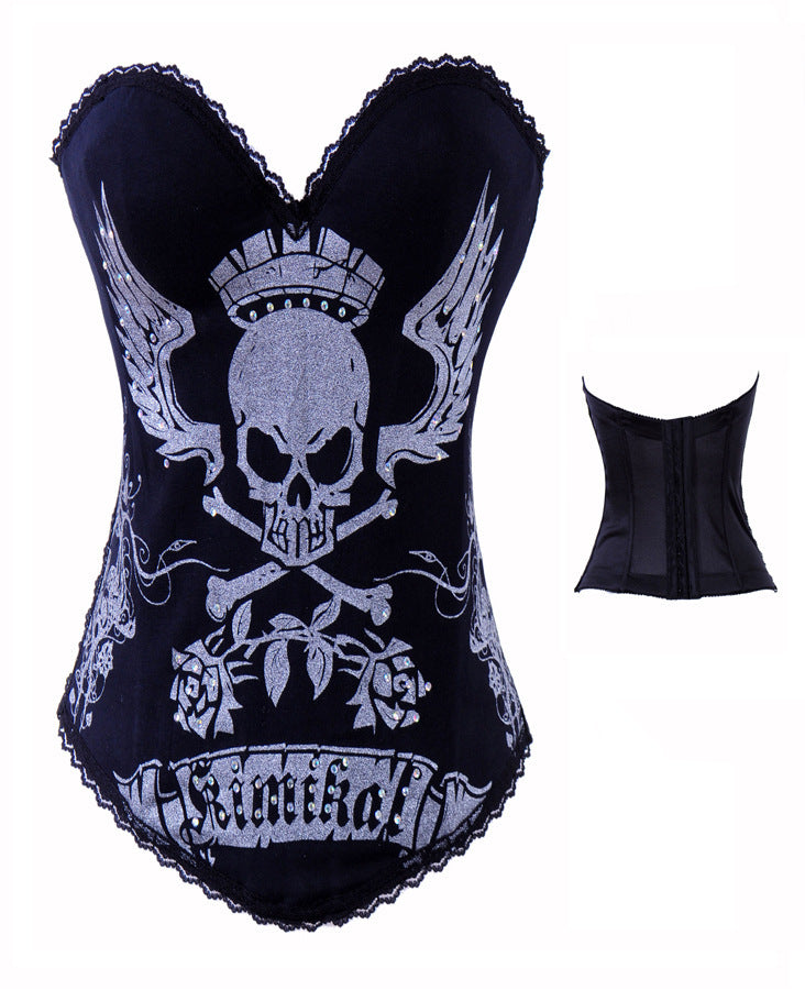 CURVE ESSENCE™Golden Skull Corset, Palace High-End Corset