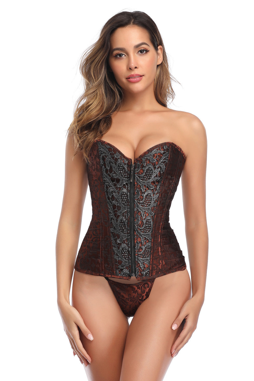 CURVE ESSENCE™Jacquard corset for women