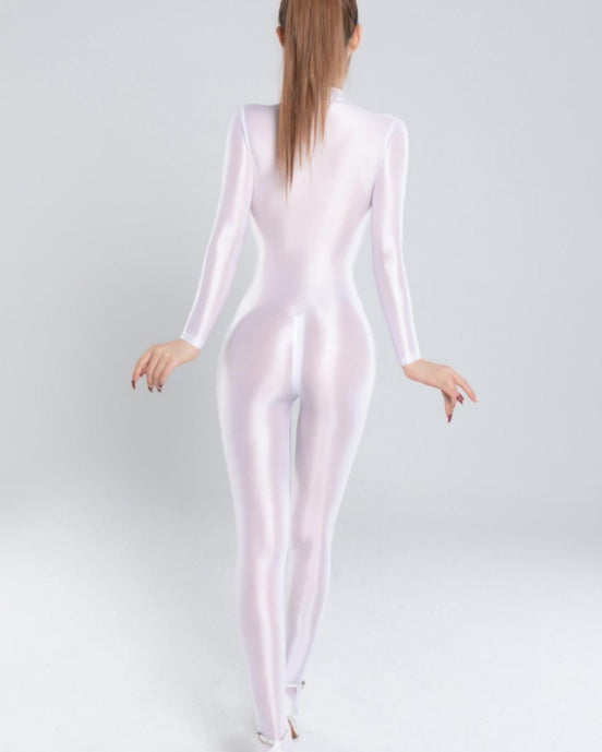 CURVE ESSENCE™New See-through Shiny Silky Long Sleeve Body-shaping Corsets