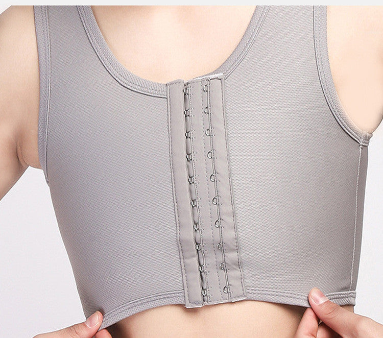 CURVE ESSENCE™Mesh Front Buckle Corset Les Tt Corset Short Handsome