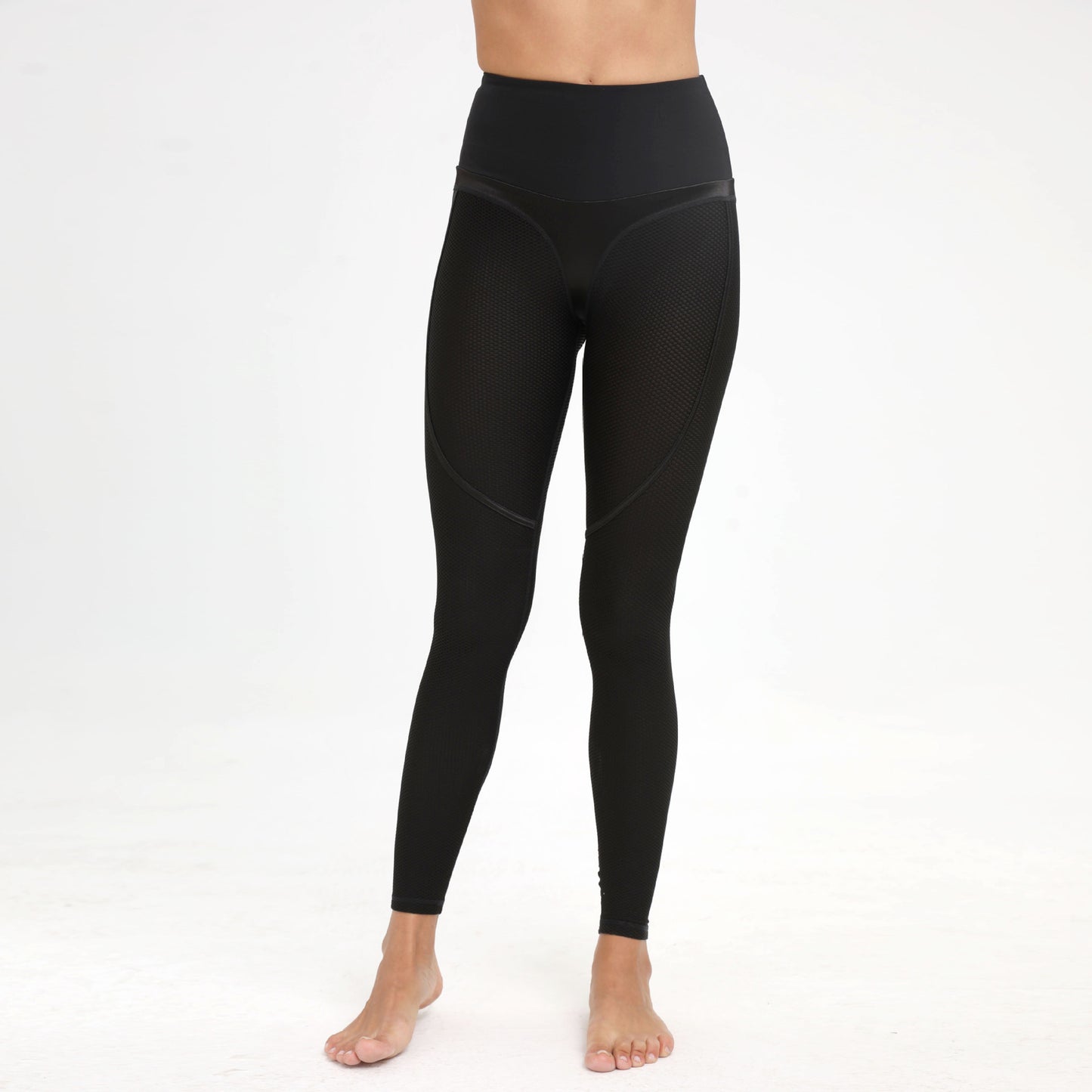 CURVE ESSENCE™Women's Hip Lift Mesh Sports Stitching Yoga Pants
