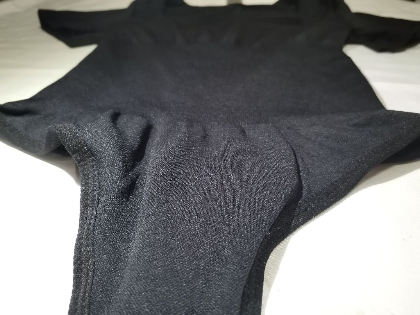 CURVE ESSENCE™Short Sleeve Seamless Shapewear One-piece T-back