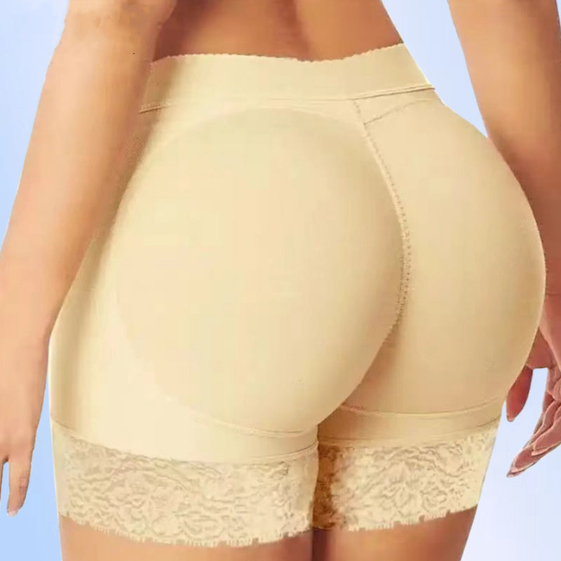 CURVE ESSENCE™Flat Angle Fake Butt European And American Full Butt Mid-waist Belly Pants