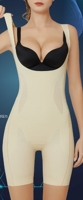 CURVE ESSENCE™Non-staining Warm Ginger Fiber Shapewear Abdominal Lifting Hip Girdle Waist Postpartum Repair
