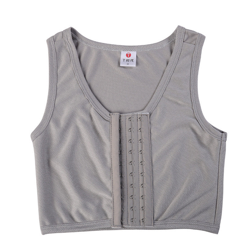 CURVE ESSENCE™Mesh Front Buckle Corset Les Tt Corset Short Handsome