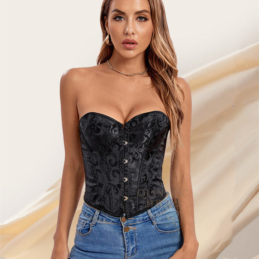 CURVE ESSENCE™No Ruffled Short Tight Corset