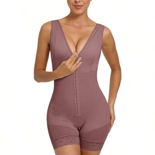 CURVE ESSENCE™Fajas Colombianas Women's Shapewear, Full Body Sculpting After Abdominal Control, Hip Lifter With Zipper Crotch