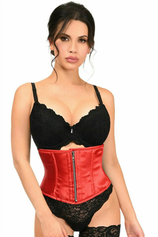 CURVE ESSENCE™Top Drawer Satin Steel Boned Mini Cincher