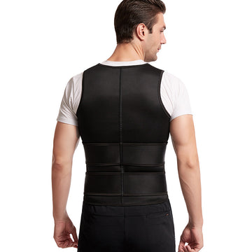 CURVE ESSENCE™Men's Double Belt Vest Shapewear Reinforced